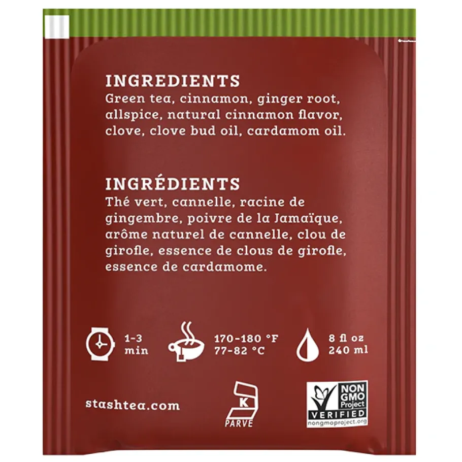 Stash Tea Green>Chai Green Tea