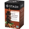 Stash Tea Tea Bags>Chocolate Hazelnut Decaf Black Tea