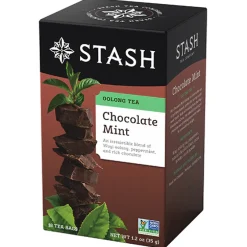 Stash Tea Dessert & Chocolate>Chocolate Mint Oolong Tea