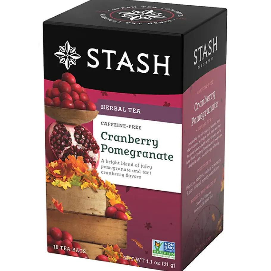 Stash Tea Berry>Cranberry Pomegranate Herbal Tea