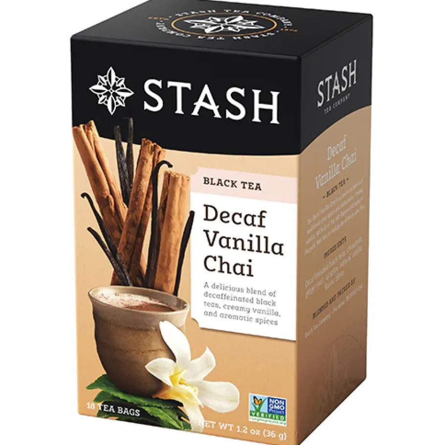 Stash Tea Tea Bags>Decaf Vanilla Chai Black Tea