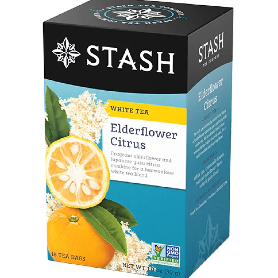 Stash Tea Citrus>Elderflower Citrus White Tea