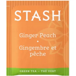 Stash Tea Fruity>Ginger Peach Green Tea