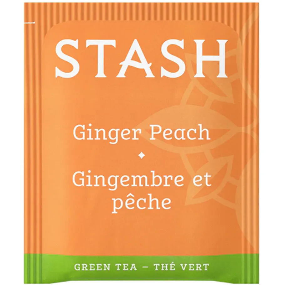 Stash Tea Fruity>Ginger Peach Green Tea