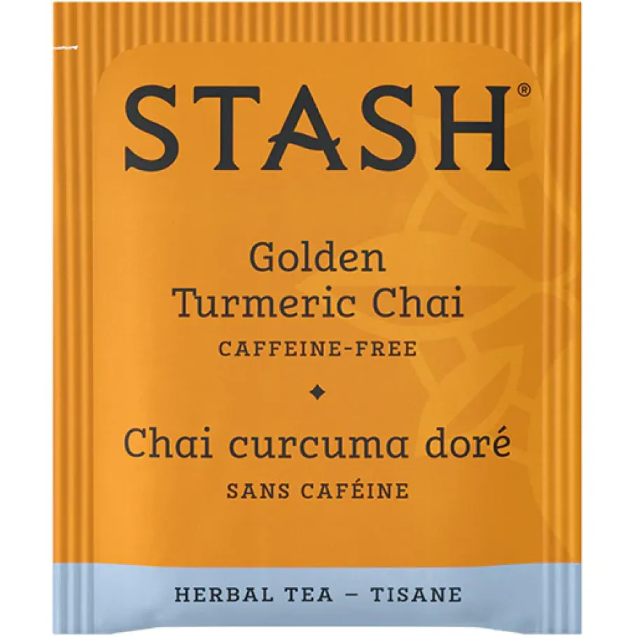 Stash Tea Ginger>Golden Turmeric Chai Herbal Tea