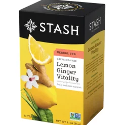 Stash Tea Ginger>Lemon Ginger Vitality Herbal Tea