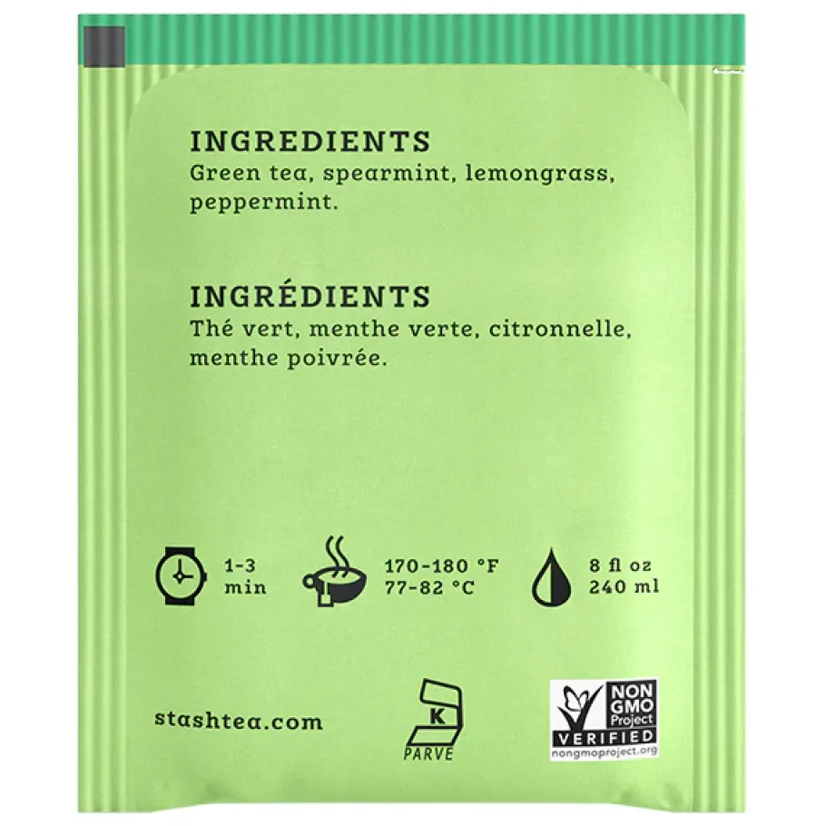 Stash Tea Mint>Moroccan Mint Mindfulness Green Tea