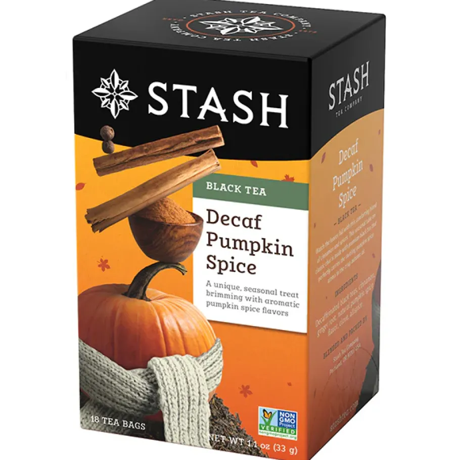 Stash Tea Spicy>Pumpkin Spice Decaf Black Tea