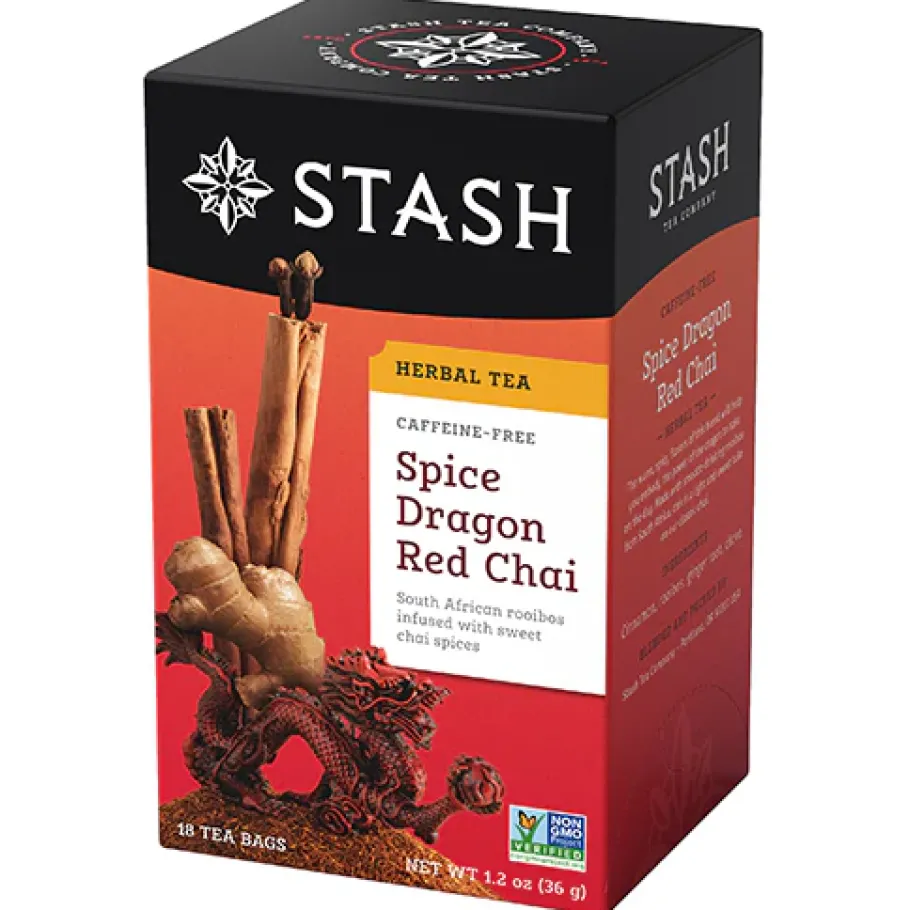 Stash Tea Specialty>Spice Dragon Red Chai Herbal Tea