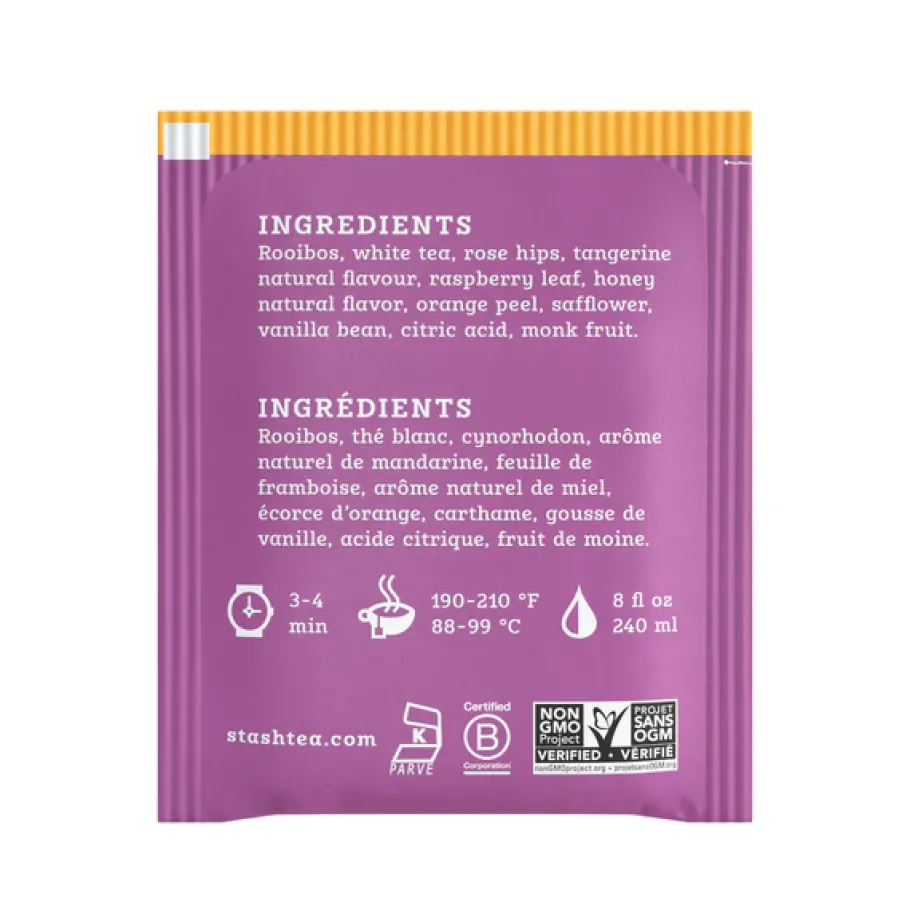 Stash Tea Citrus>Tangerine Honey Daydream White Tea